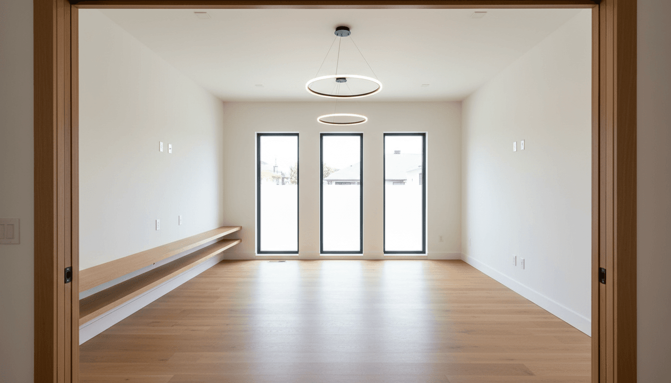 Completed basement renovation ready for occupancy